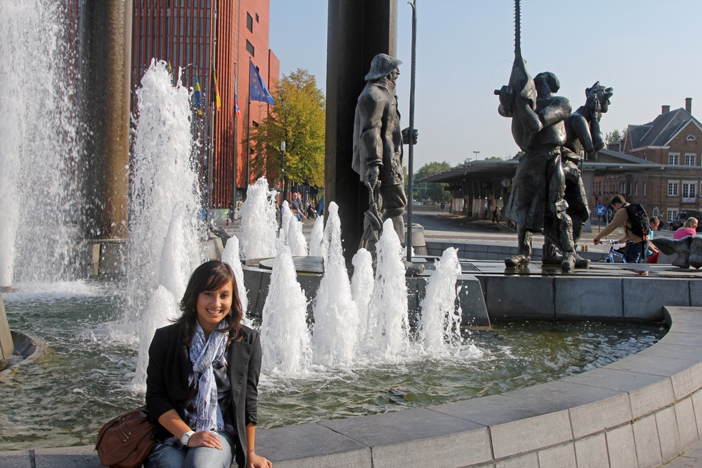Connie and Fountain